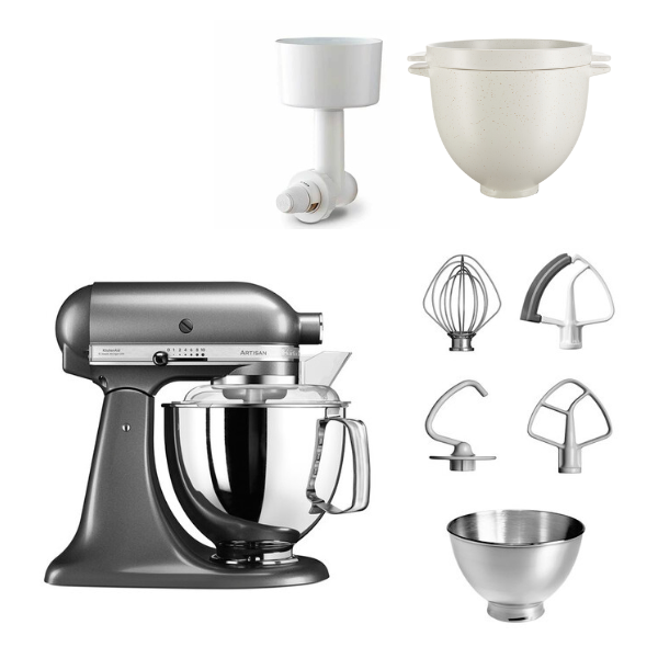 KitchenAid Artisan 5KSM175 Küchenmaschine 4,8 L Set