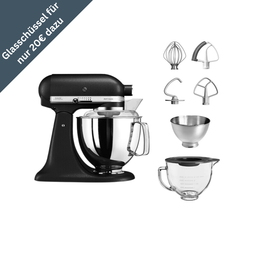 KitchenAid Artisan 5KSM175 Küchenmaschine Set 4,8 l