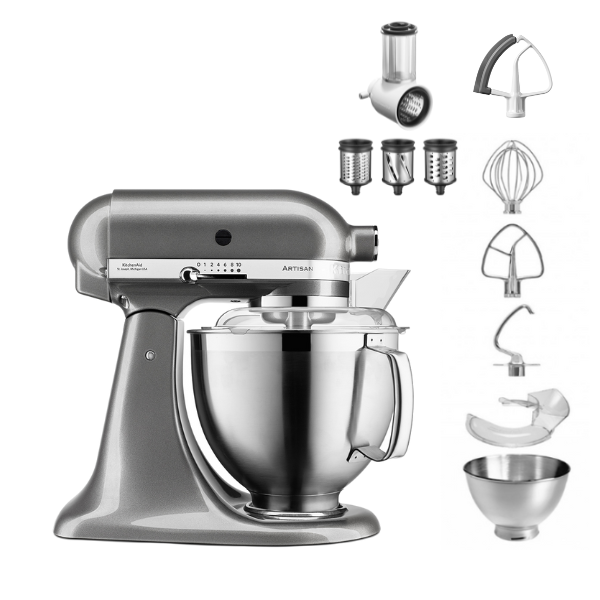 KitchenAid Artisan 5KSM185 Küchenmaschine 4,8 L Vorteilsset