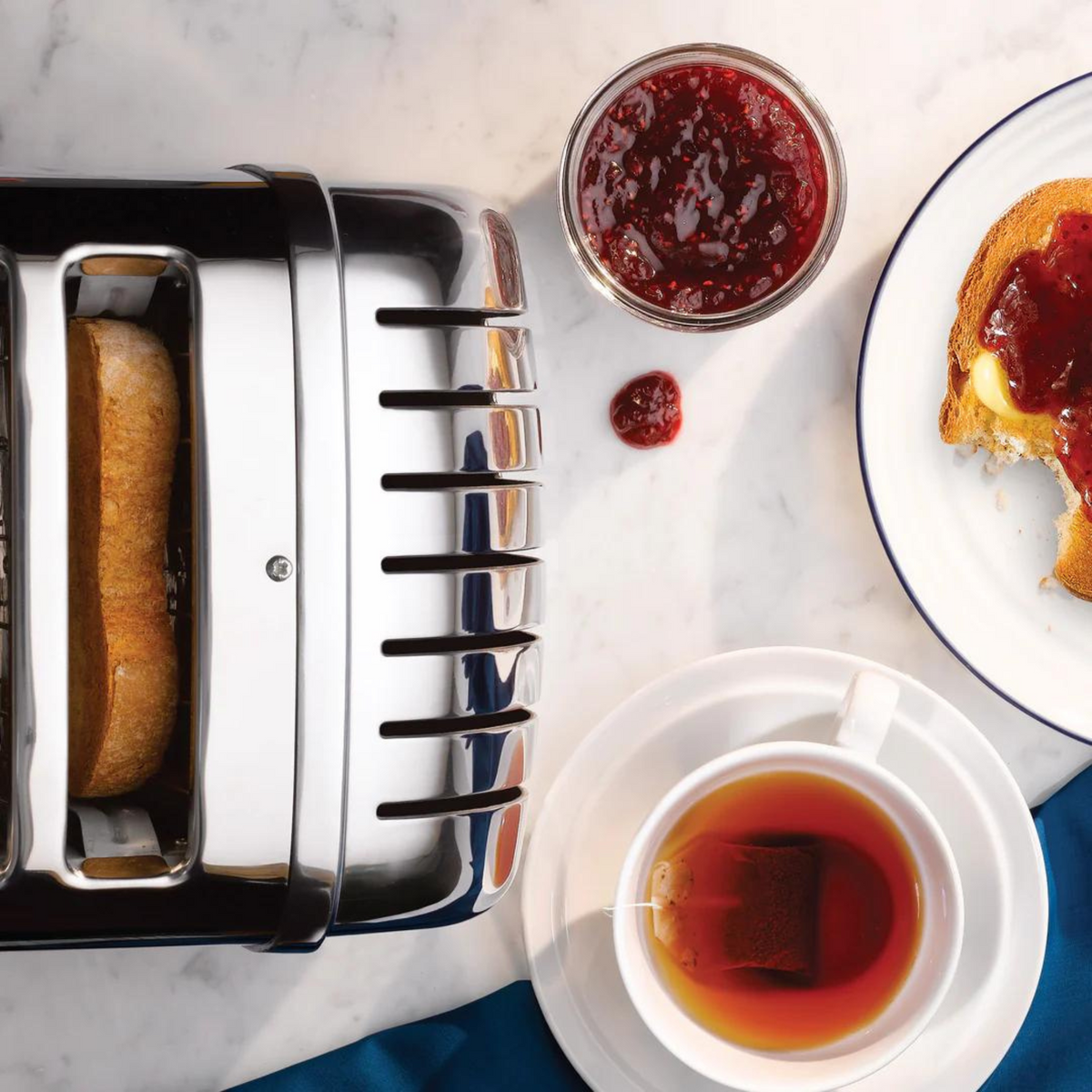 Dualit Classic 6er-Toaster polished