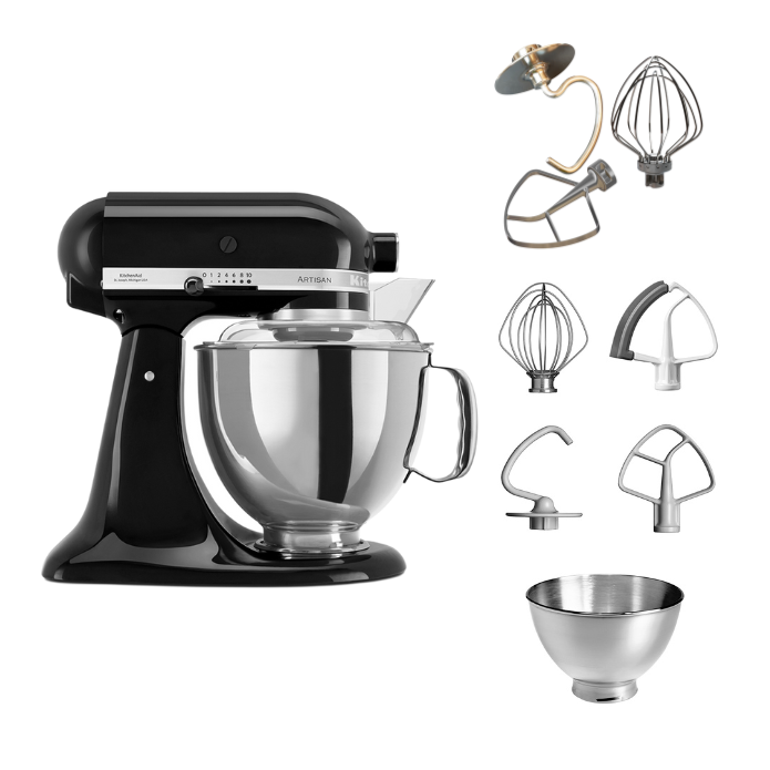 KitchenAid Artisan 5KSM175 Küchenmaschine 4,8 L Tschimmlover Set