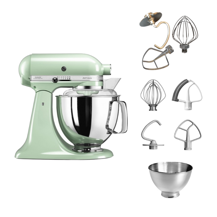 KitchenAid Artisan 5KSM175 Küchenmaschine 4,8 L Tschimmlover Set