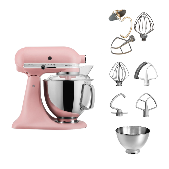 KitchenAid Artisan 5KSM175 Küchenmaschine 4,8 L Tschimmlover Set