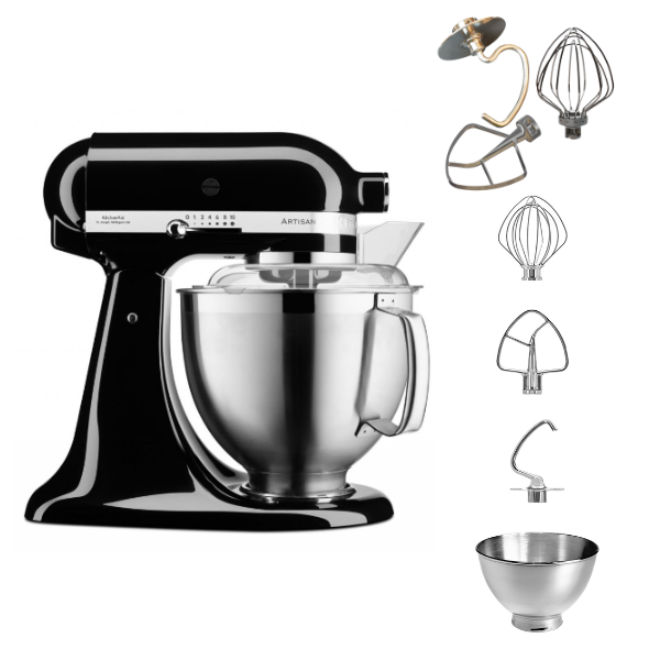 KitchenAid Artisan 5KSM185 Küchenmaschine 4,8 L Set
