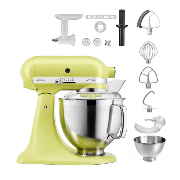 KitchenAid Artisan 5KSM185 Küchenmaschine 4,8 L Set