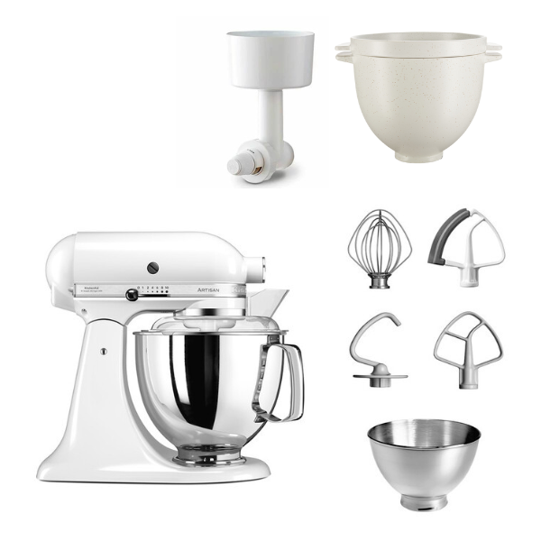KitchenAid Artisan 5KSM175 Küchenmaschine 4,8 L Set