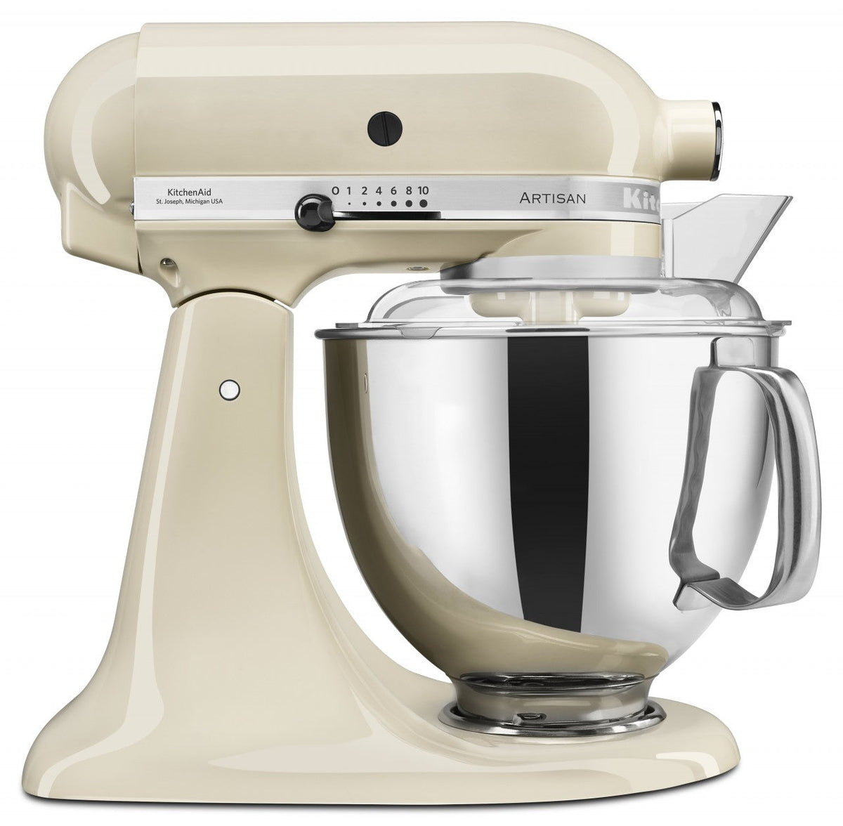 KitchenAid 4,8 L 5KSM175 Artisan Küchenmaschine Beginnerset mit Gemüseschneider