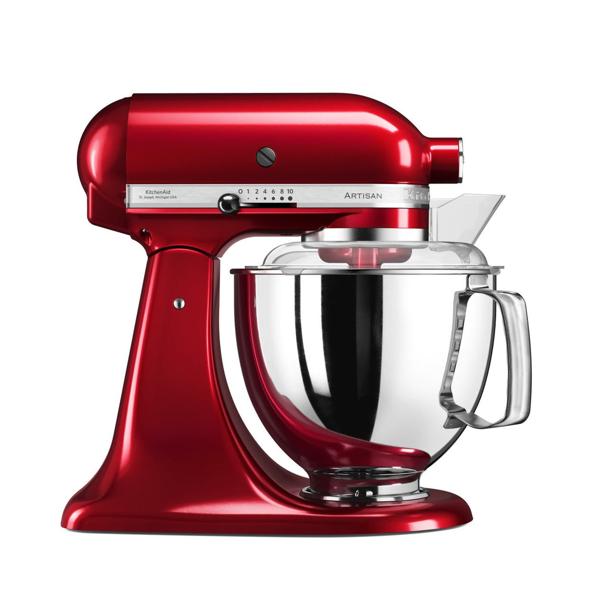KitchenAid 4,8 L 5KSM175 Artisan Küchenmaschine Cookielover mit Fleischwolf+Spritzgebäckvorsatz
