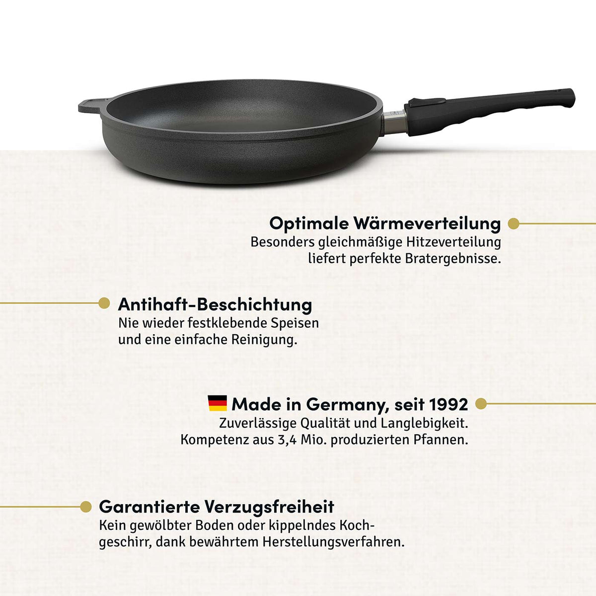 Schnitzelpfanne I Fischpfanne oval 38x28 cm I Deckel optional