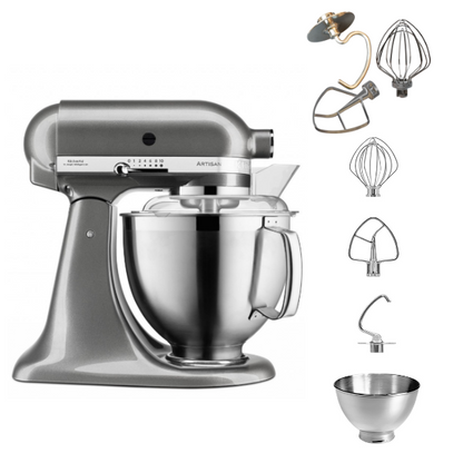 KitchenAid Artisan 5KSM185 Küchenmaschine 4,8 L Set