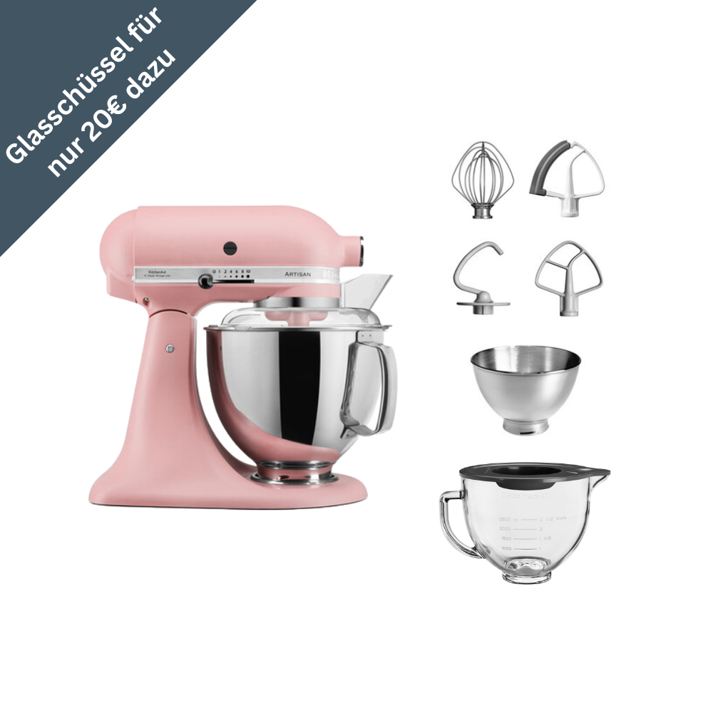KitchenAid Artisan 5KSM175 Küchenmaschine Set 4,8 l