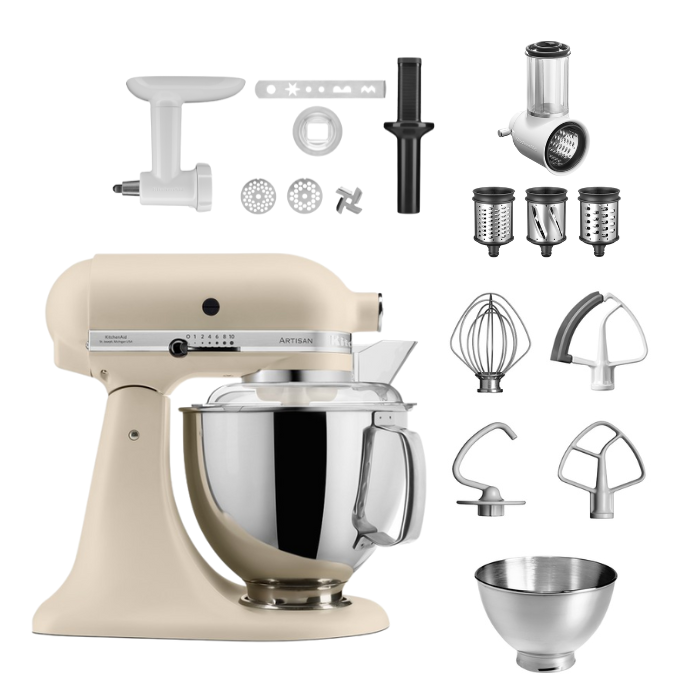KitchenAid Artisan 5KSM175 Küchenmaschine 4,8 L Allrounderset