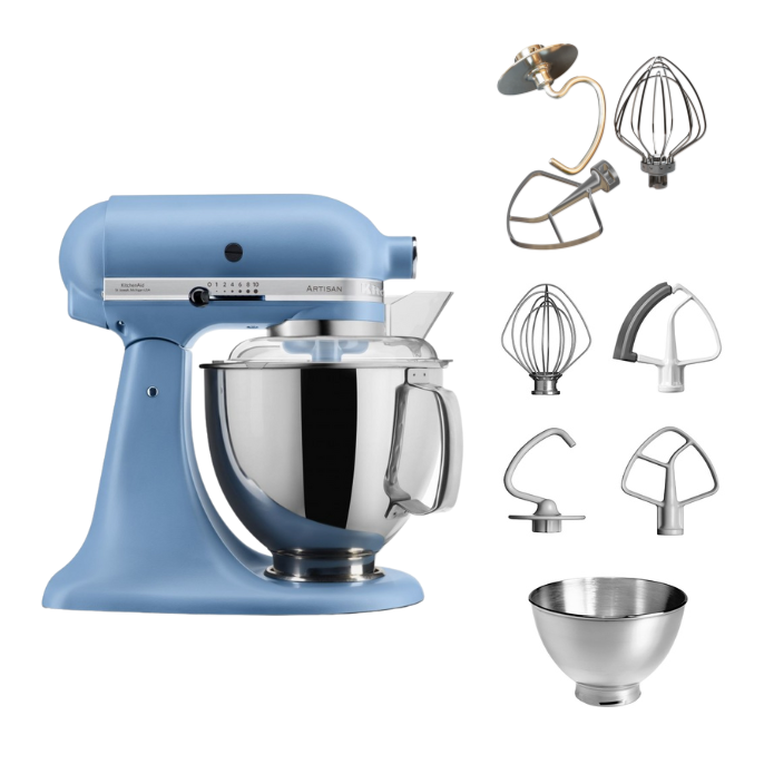 KitchenAid Artisan 5KSM175 Küchenmaschine 4,8 L Tschimmlover Set