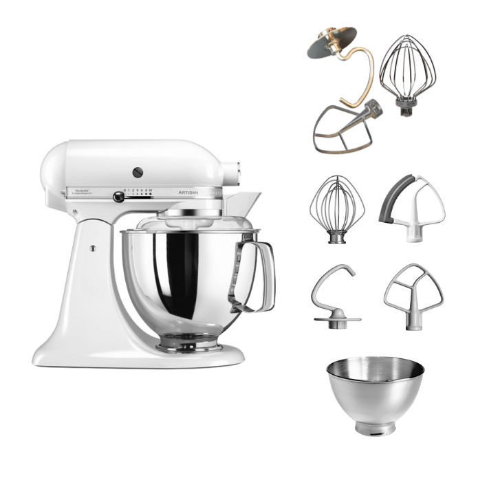 KitchenAid Artisan 5KSM175 Küchenmaschine 4,8 L Tschimmlover Set