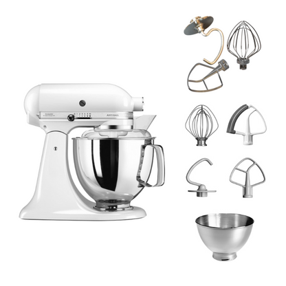 KitchenAid Artisan 5KSM175 Küchenmaschine 4,8 L Tschimmlover Set