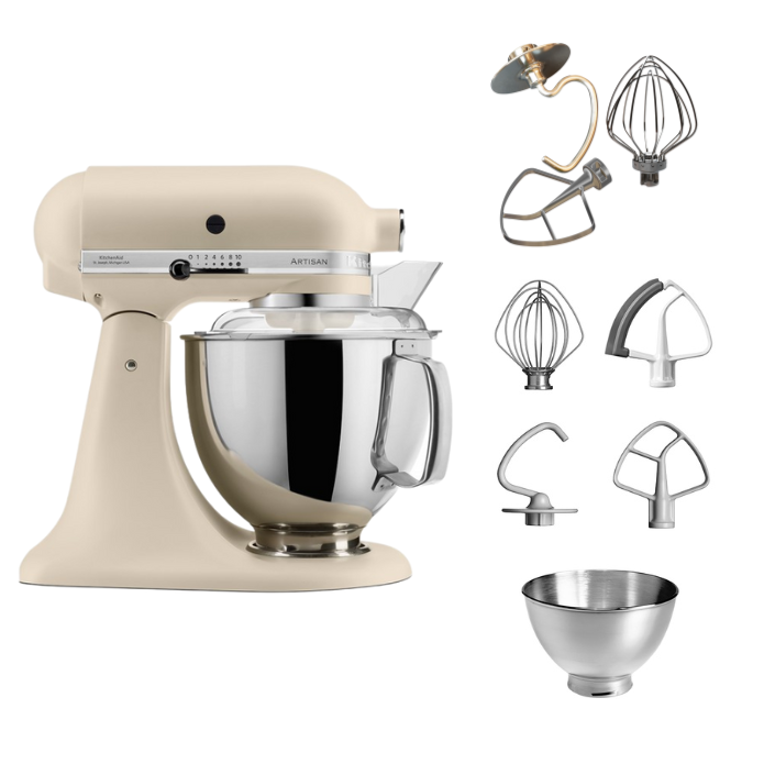 KitchenAid Artisan 5KSM175 Küchenmaschine 4,8 L Tschimmlover Set