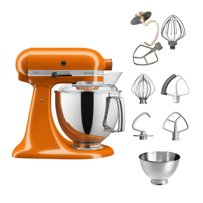KitchenAid Artisan 5KSM175 Küchenmaschine 4,8 L Tschimmlover Set