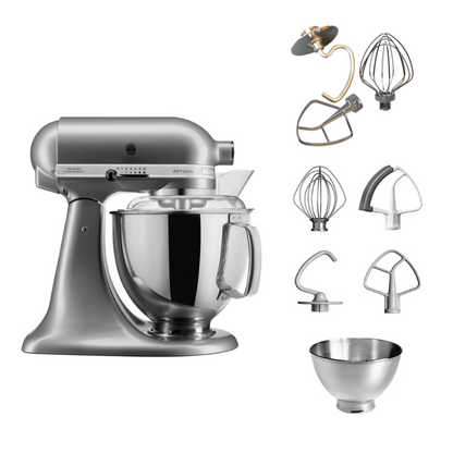 KitchenAid Artisan 5KSM175 Küchenmaschine 4,8 L Tschimmlover Set