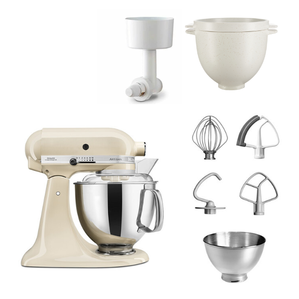 KitchenAid Artisan 5KSM175 Küchenmaschine 4,8 L Set