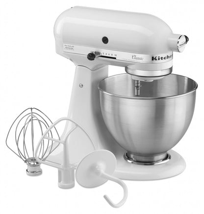 KitchenAid 4,3 L 5K45SS Classic Küchenmaschine Set 6