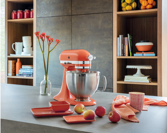 KitchenAid 4,8 L 5KSM185 Artisan Küchenmaschine Profiset Fleischwolf+Spritzgebäck+Gemüseschneider+Pürie