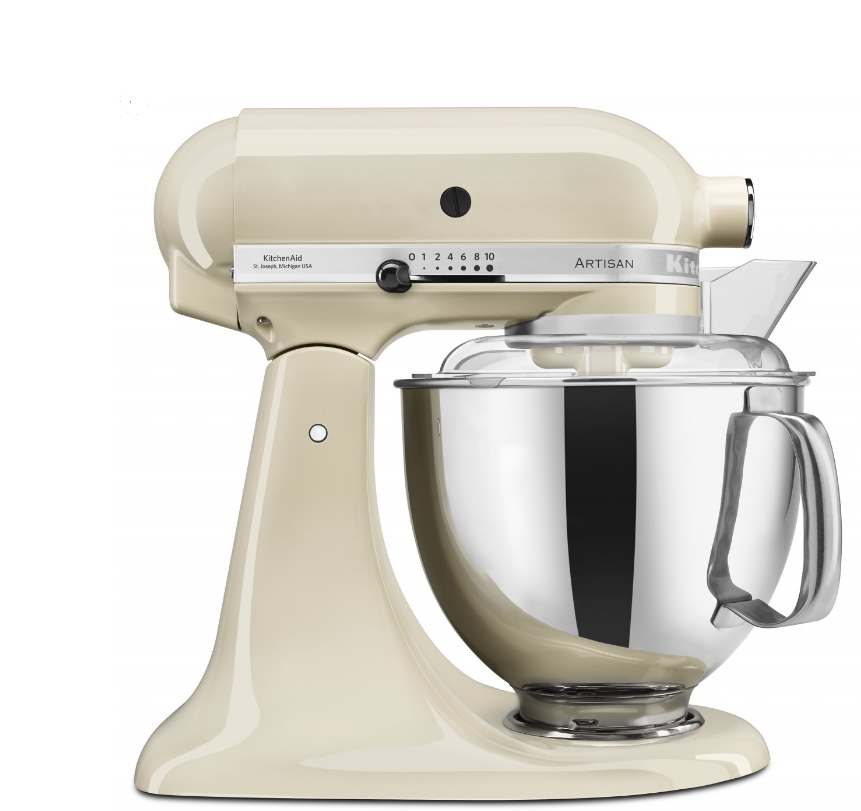 KitchenAid 4,8 L 5KSM175 Artisan Küchenmaschine Pastalover mit Nudelwalzen 3er- Set