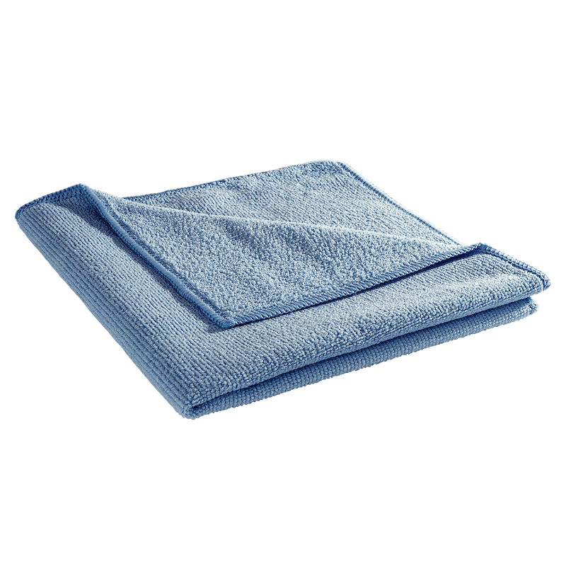 Spezial Mikrofasertuch kettgewirkt 40x40 cm blau