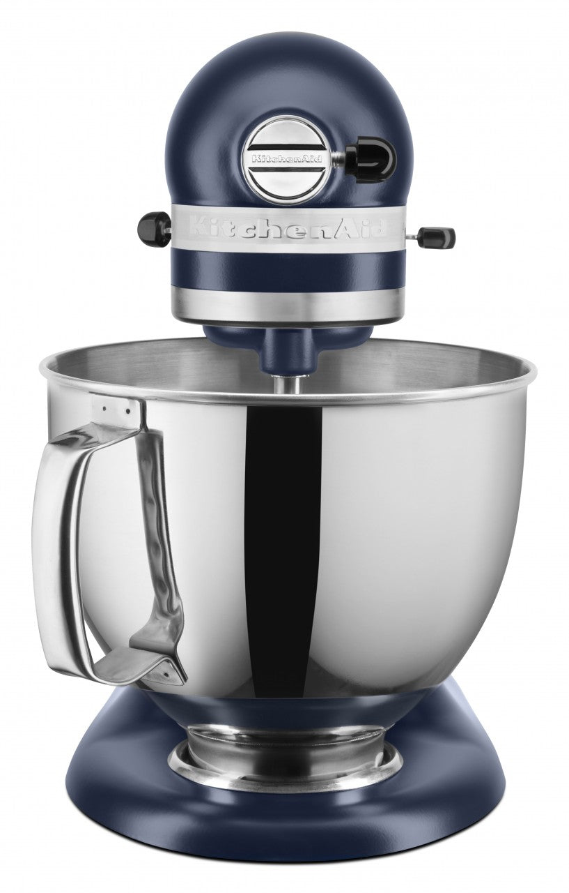 KitchenAid 4,8 L 5KSM175 Artisan Küchenmaschine Steellover mit Edelstahl-Werkzeugen