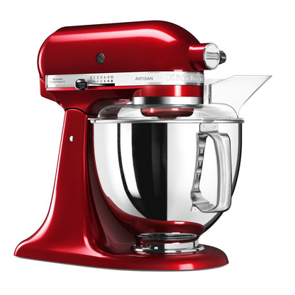 KitchenAid 4,8 L 5KSM175 Artisan Küchenmaschine Beginnerset mit Gemüseschneider