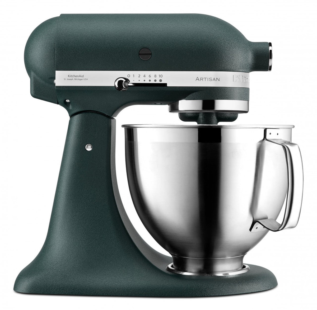 KitchenAid 4,8 L 5KSM185 Artisan Küchenmaschine Profiset Fleischwolf+Spritzgebäck+Gemüseschneider+Pürie